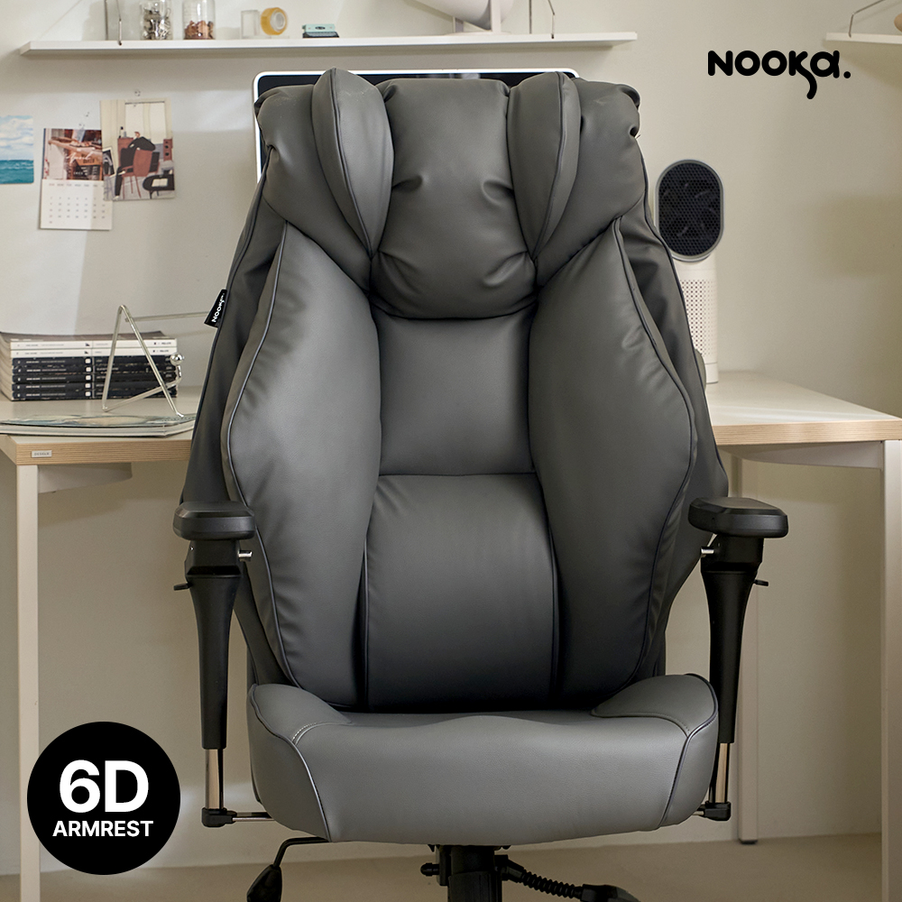 누카 커스텀체어 G900-PU 6D 컴퓨터의자 사무용 사무실 학생 가죽 게이밍 책상의자