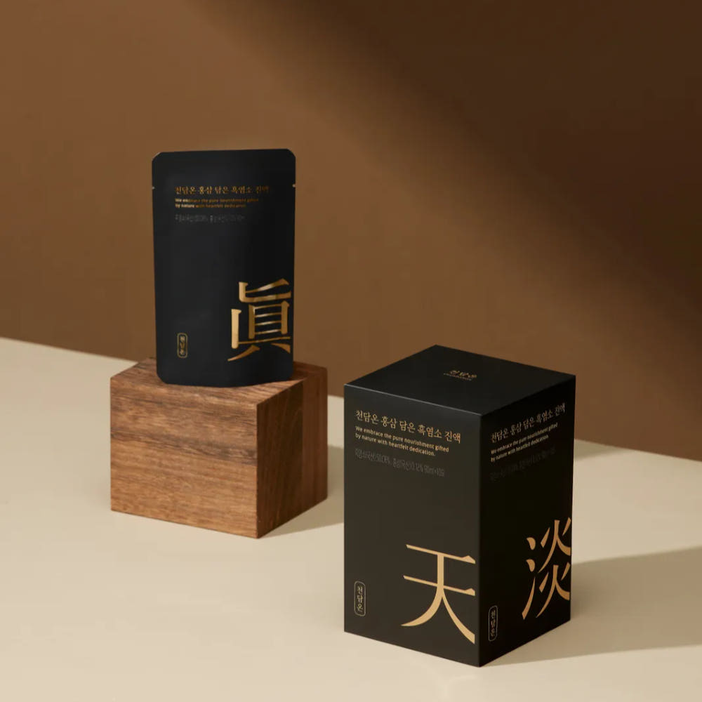 천담온 흑염소 진액 엑기스 흙염소즙 30포&체험팩 진