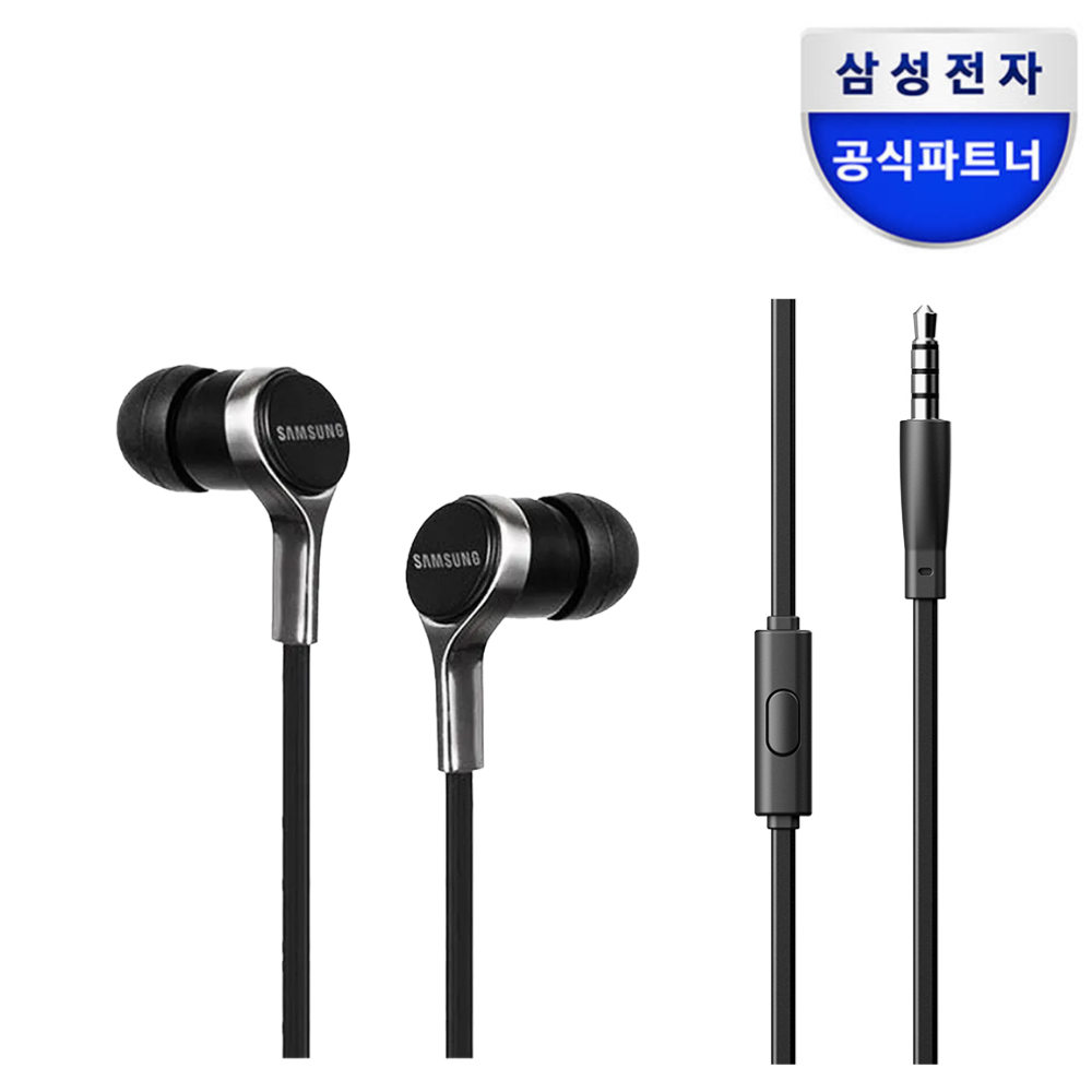 삼성 유선 이어폰 3.5mm 커널형 인이어 블랙