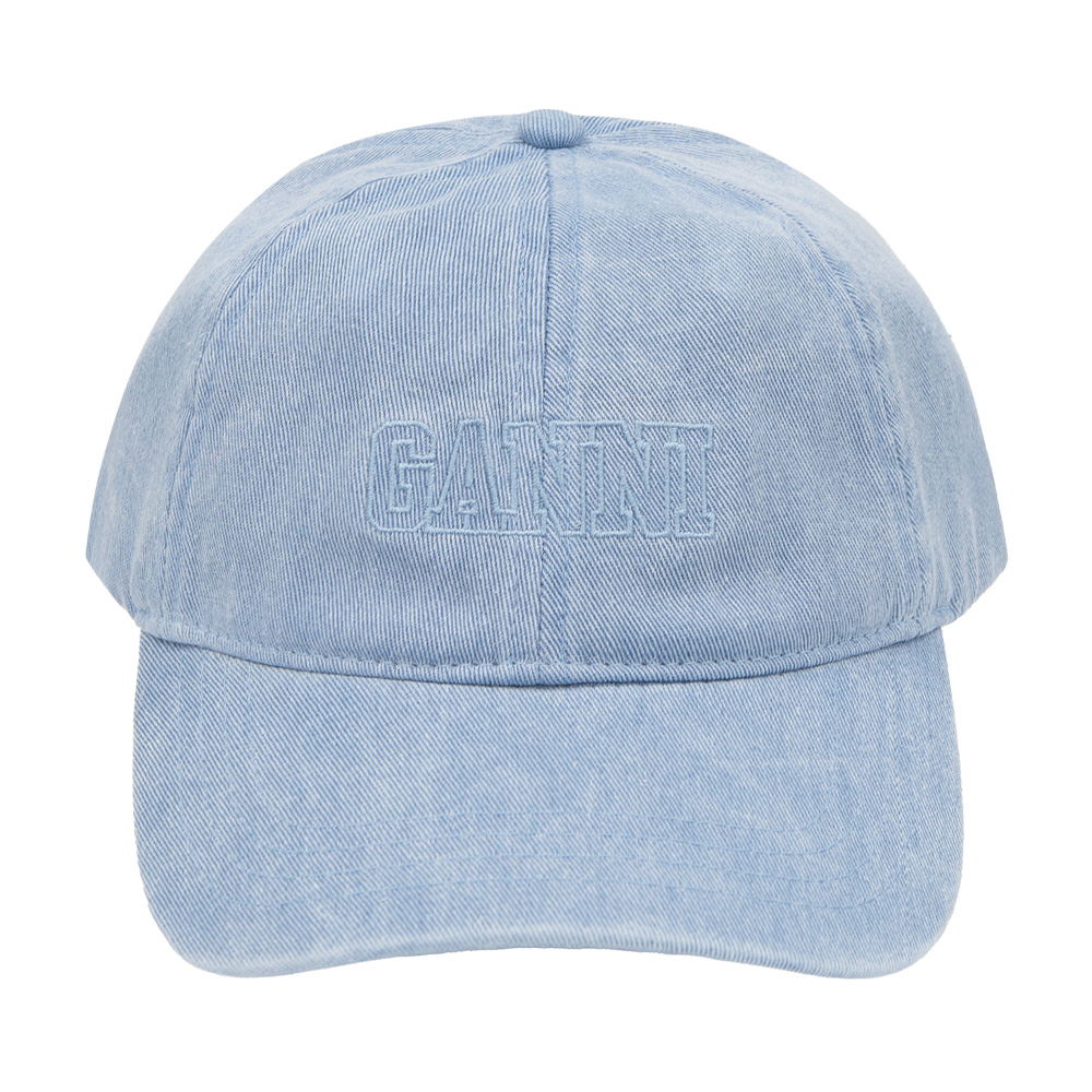 [아벨리] 가니 자수 로고 코튼 베이비블루 볼캡 A5760 646 (2025 S/S) - 상세 이미지 2