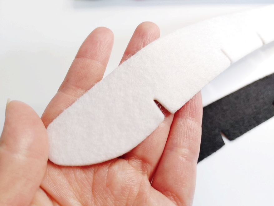 클린햇 골프모자 땀 흡수 패드 모자 오염방지패드 캡가드 화이트 5세트 이미지 3