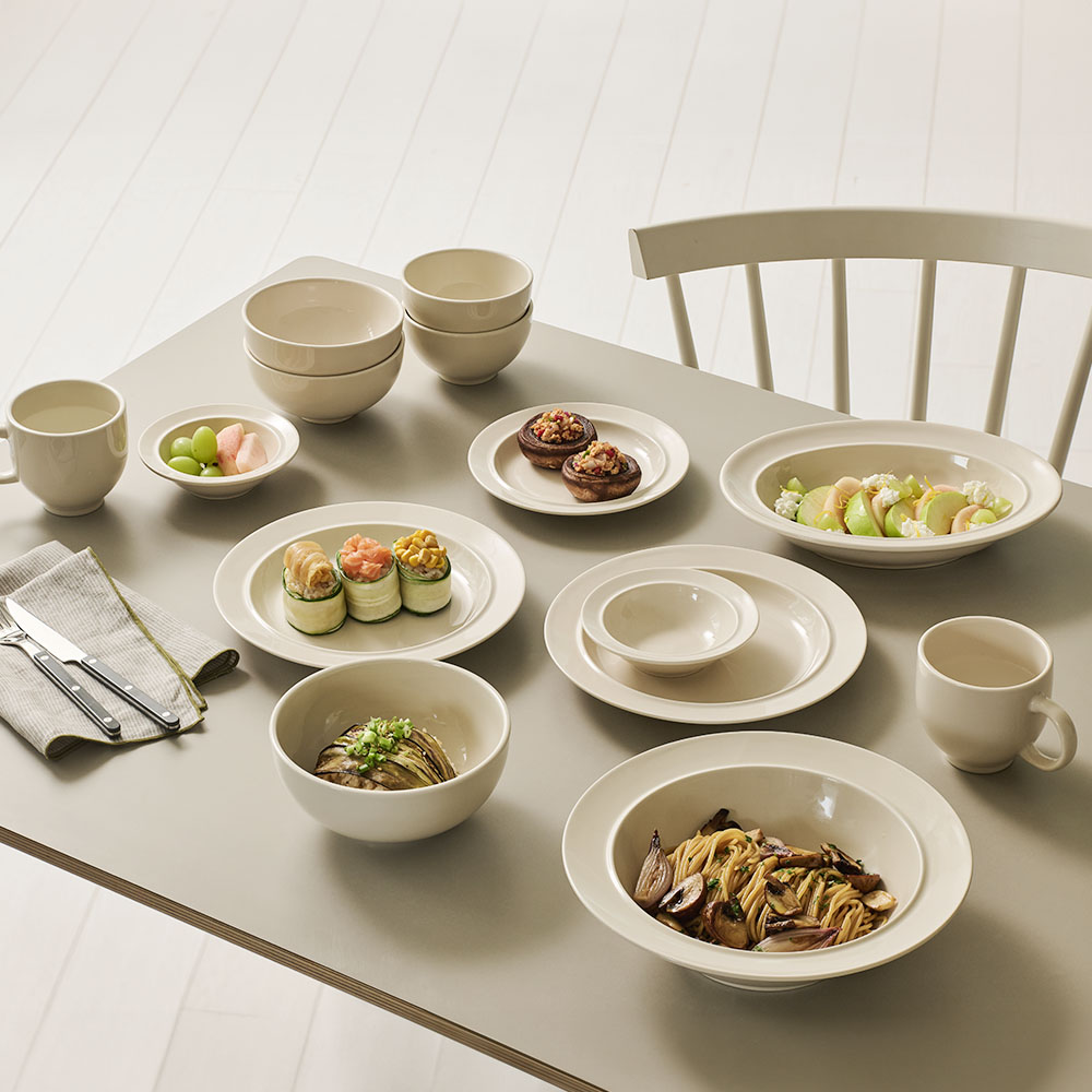 윤도자기 코지 국산 6인 세트 31P 신혼 그릇세트 제품 이미지