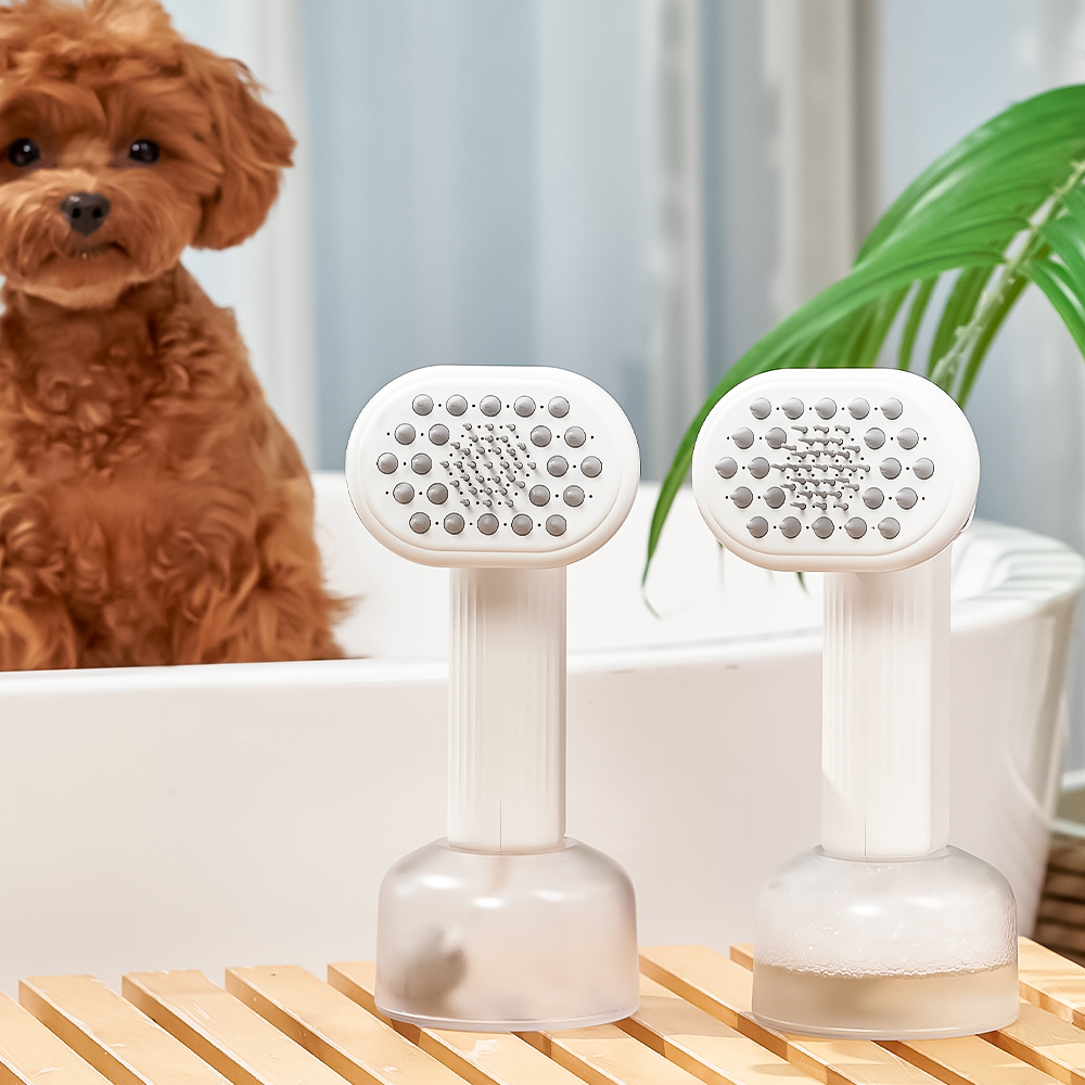 라빌리 강아지 고양이 거품목욕기 브러쉬형 반려동물 버블 목욕기 - 상세 이미지 3