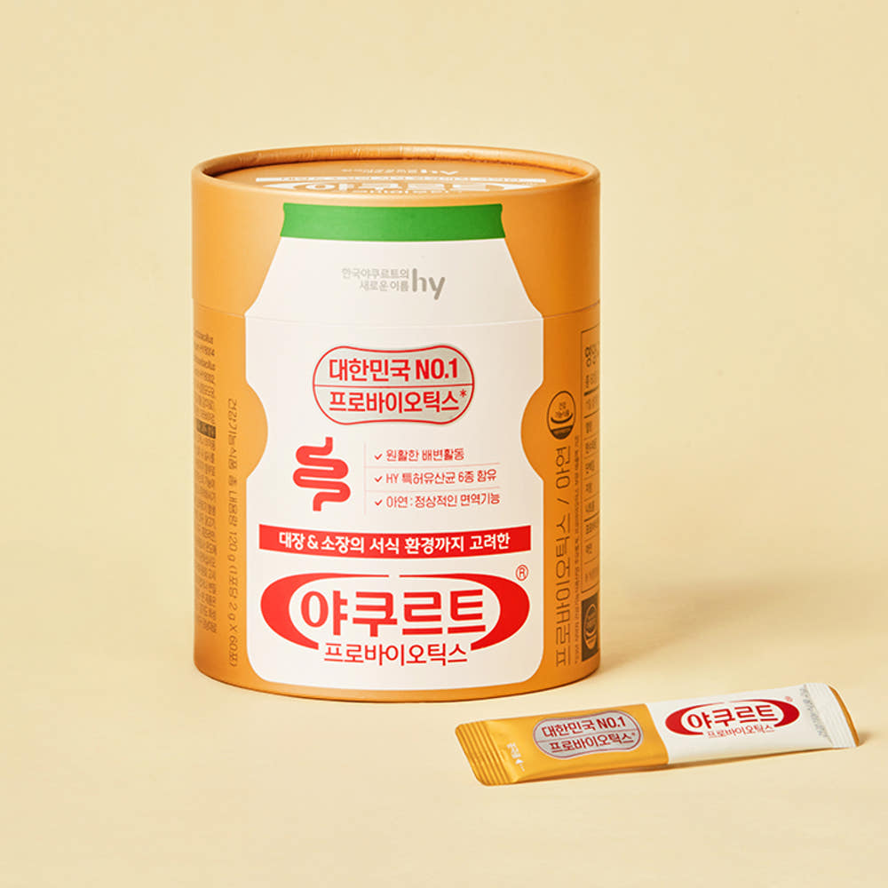 야쿠르트 프로바이오틱스 60포, 2개