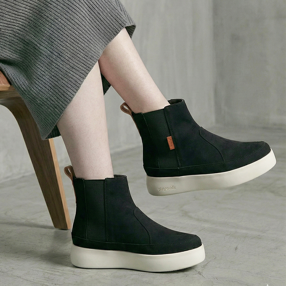 데이워크 발편한 아치깔창 여성 앵클부츠 포쉬 3color (DW8003)