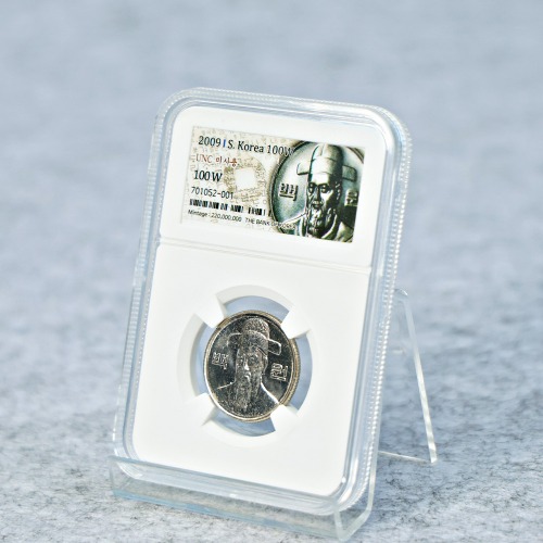 수집용 2009년 100원 미사용 연도별 주화 한국은행 발행 - 메인 이미지