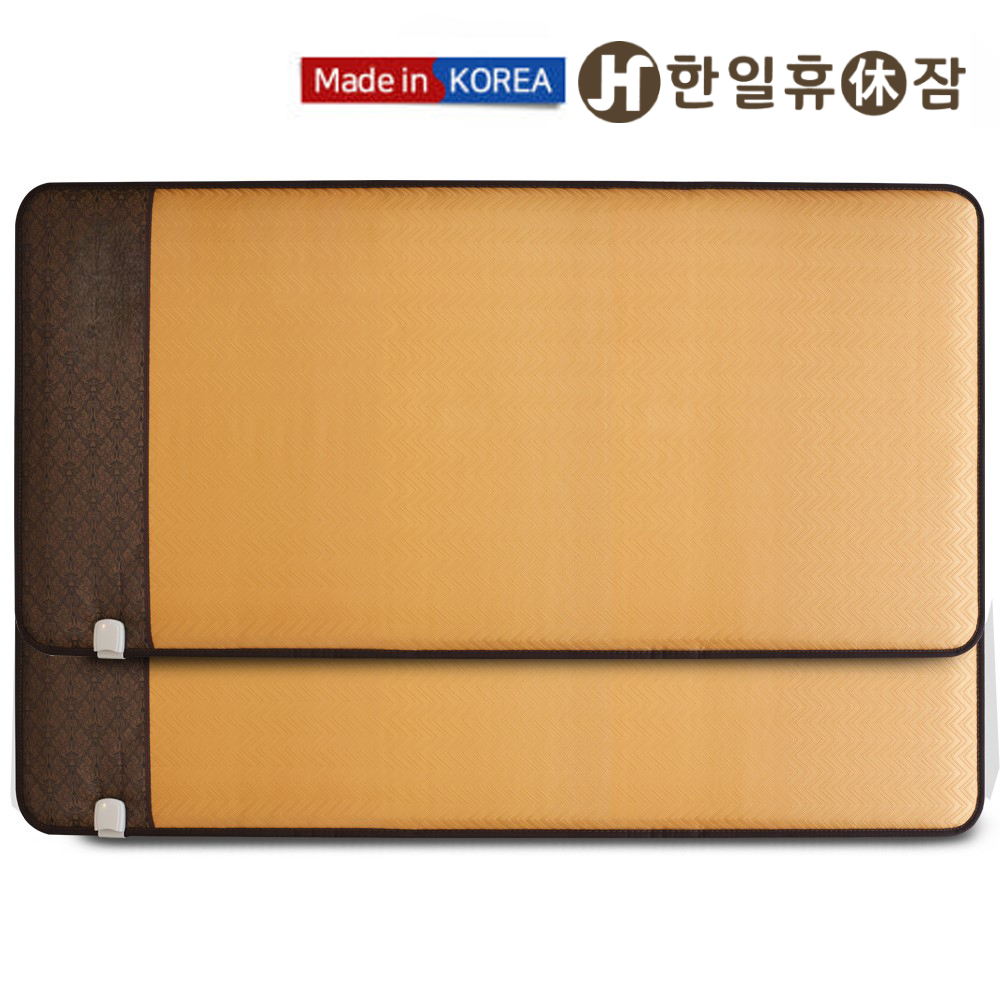 한일 참숯 황토 전기 매트 장판 침대 거실 거실용 방수 두꺼운 온열매트 1인용 2인용