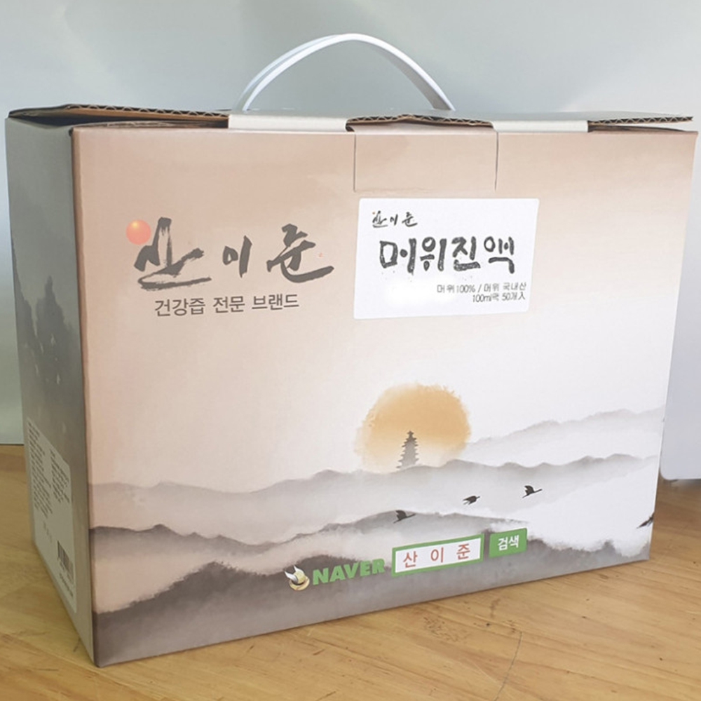 건강즙 변비에좋은즙 머위진액 액기스뿌리효소효능 50팩 - 상품 이미지
