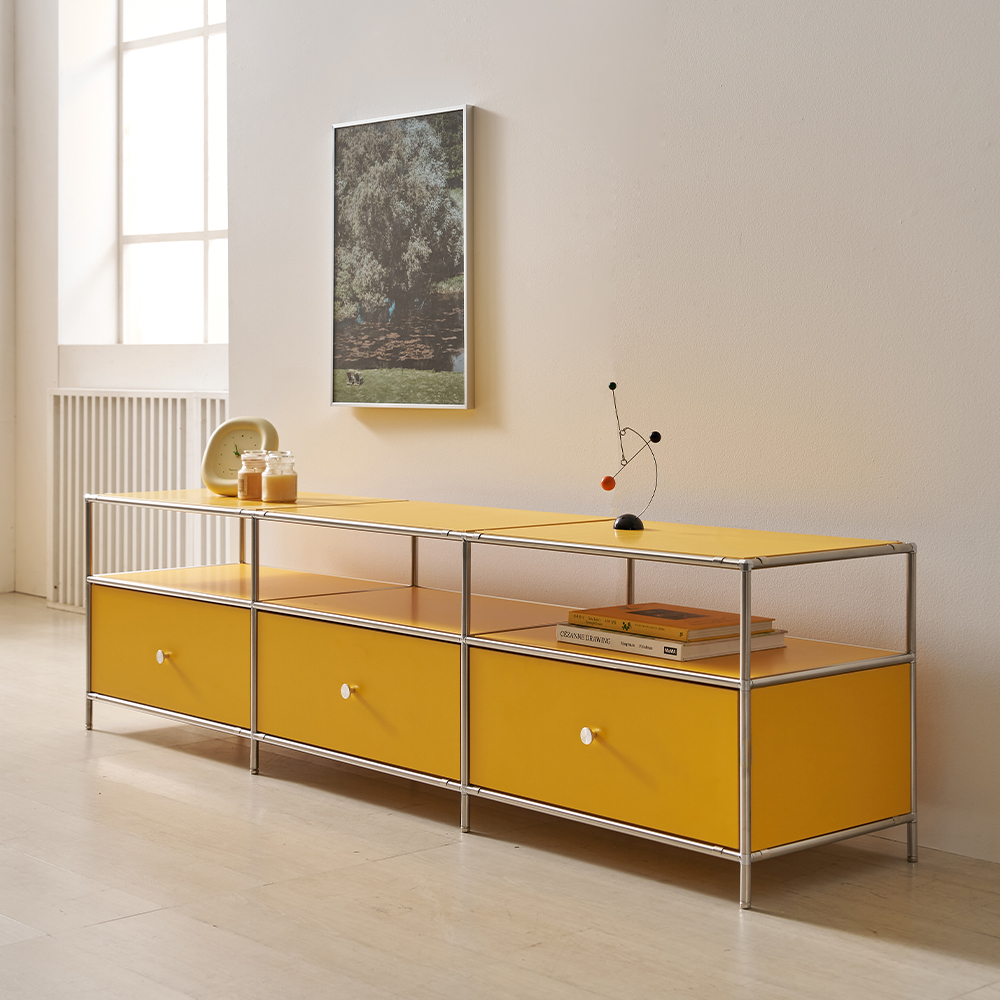 벨리에 베어 모듈거실장 티비다이 미드센츄리거실장 1800