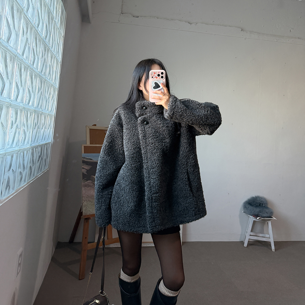 반코트 양털코트 이미지 6