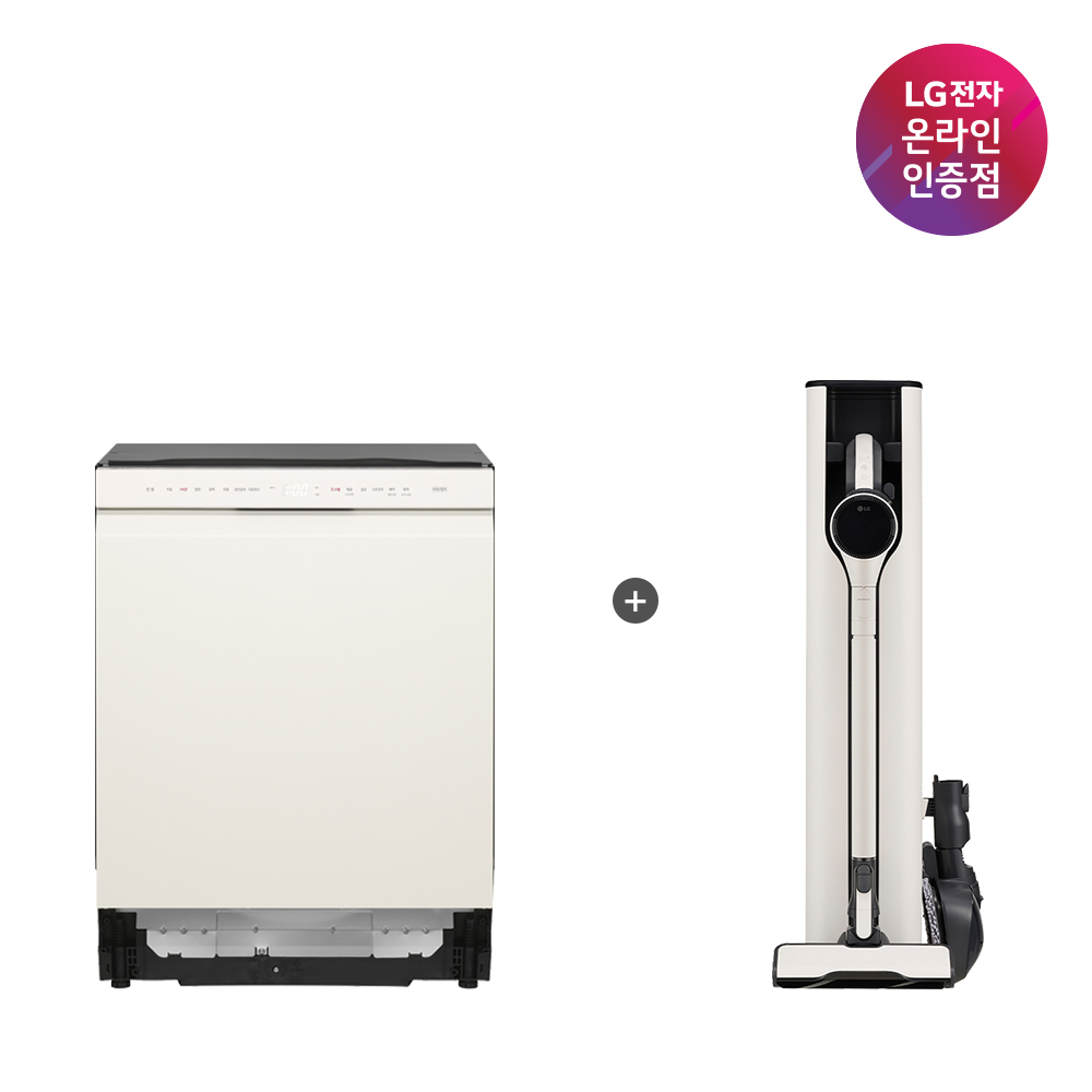 LG 디오스 오브제컬렉션 식기세척기 + LG 코드제로 A9S 세트 (DUE5BGL1E + AI927WA) - 상세 이미지 2