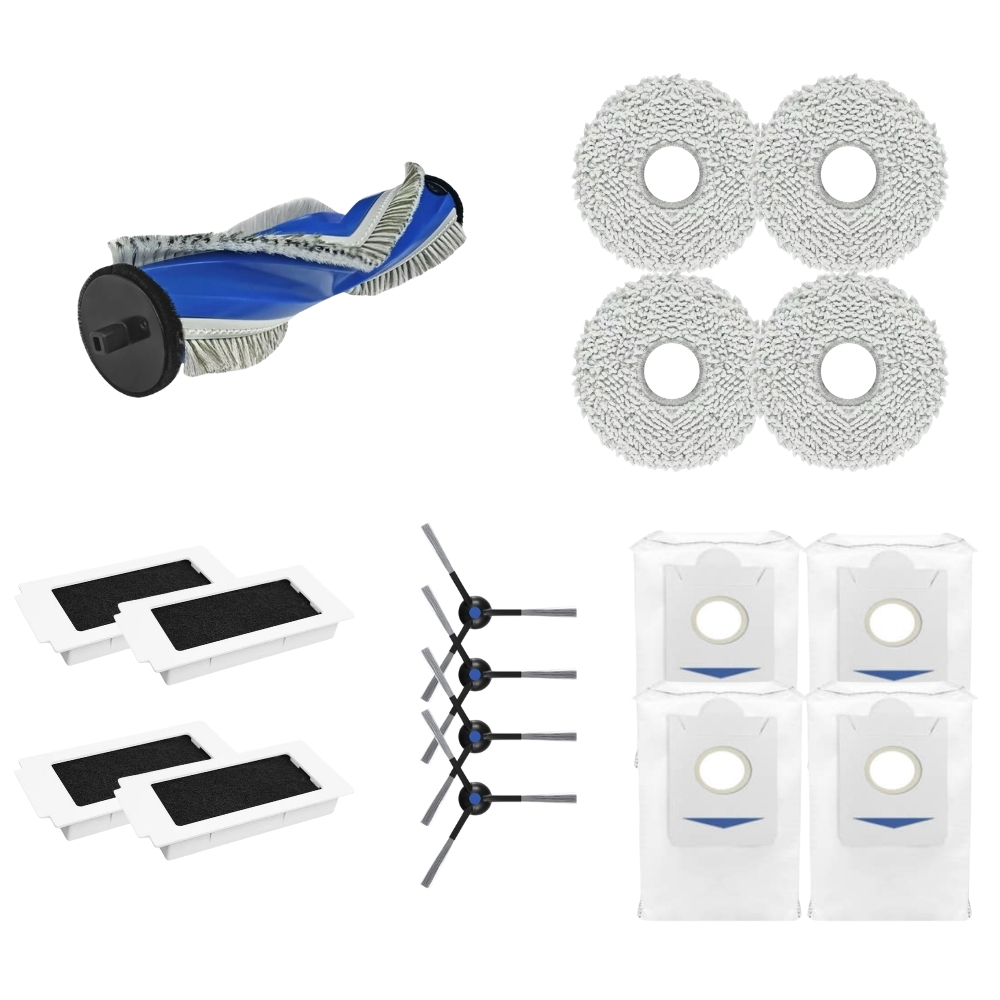[호환] 에코백스 T30S 프로 소모품 물걸레 더스트백 필터 브러쉬 3개월 세트 구성품 제품 이미지