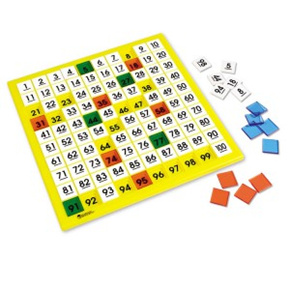 숫자100판 타일채우는 숫자세기교구 아이 육아템 IQ - 상세 이미지 2
