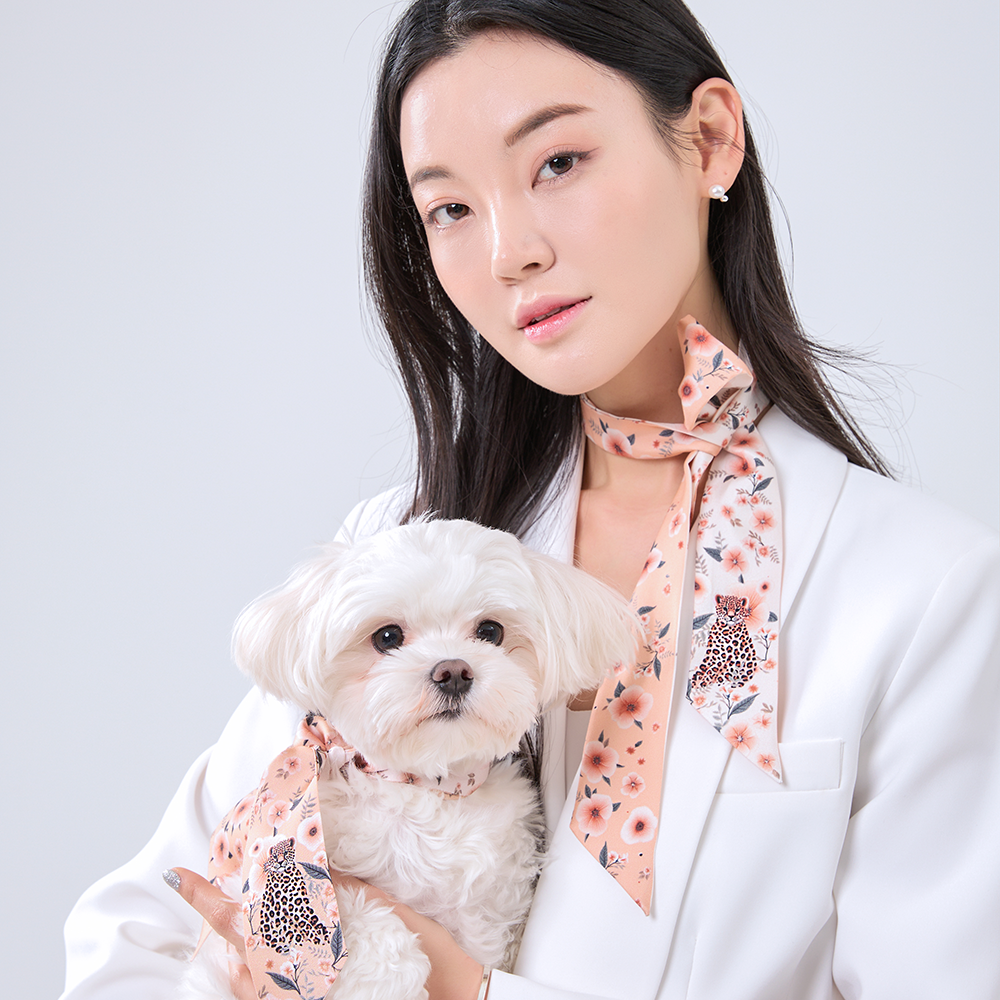 여성 실크 쁘띠 트윌 스카프