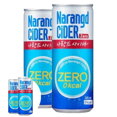 동아오츠카 사이다 동아오츠카 나랑드사이다 제로 x 30캔 245ml