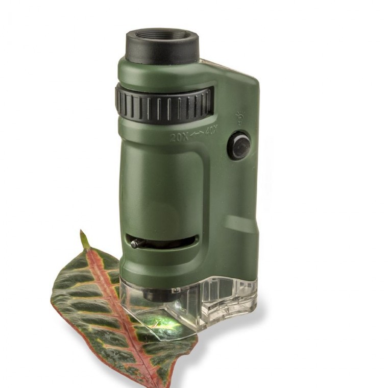 미국 카슨 키즈 LED 포켓 현미경 20 배 40 - 상품 이미지