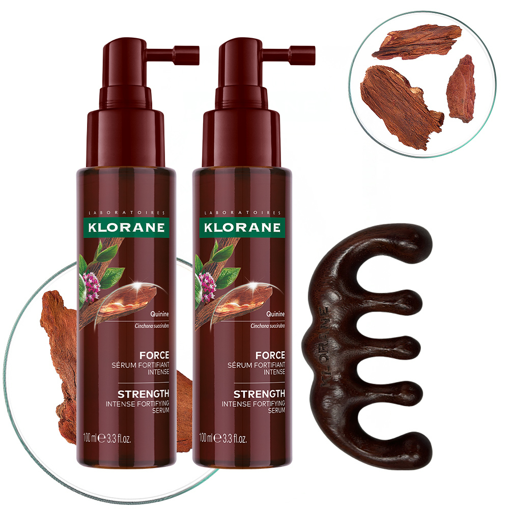 [클로란] 퀴닌  두피 세럼 100ml x 2개 + 괄사 증정 [두피 안티에이징 앰플]