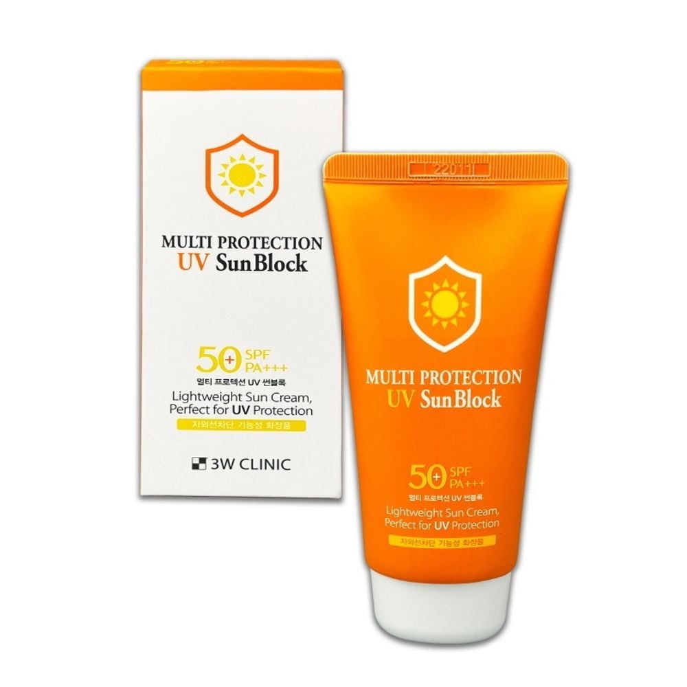 쓰리더블유 멀티 프로텍션 선크림 SPF50+ PA+++ 70ml - 상품 이미지