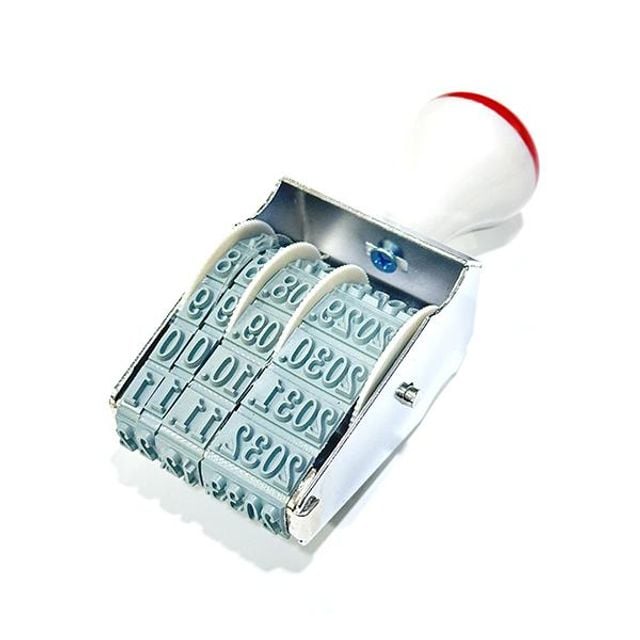 날짜구문 일부인 스탬프 도장 특대 11mm - 상품 이미지