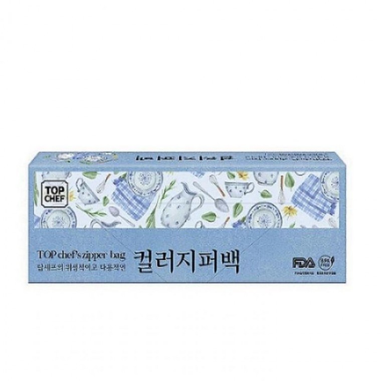 주방 위생 지퍼백 100매(50매) - 메인 이미지