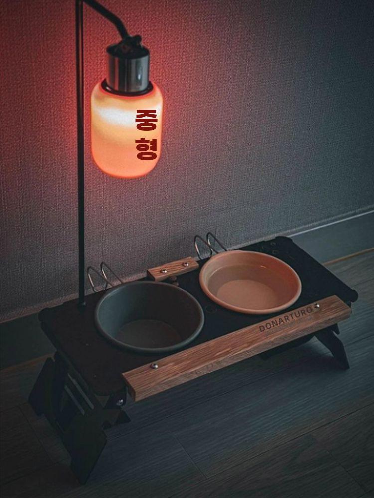 반려동물 식기 거치대 휴대용 접이식 강아지 밥그릇 스탠드 - 상세 이미지 5