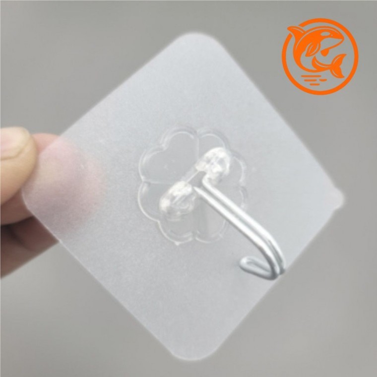 180도 회전 벽걸이 후크 공간 절약 다기능 접착식 수납용 후크 - 메인 이미지