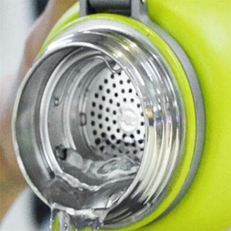 굿픽몰 1L 티 보온병 대용량텀블러 보냉병 거름망텀블러