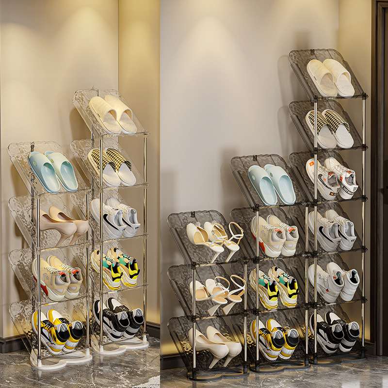 좁은현관 슬림 미니 신발장 원룸 틈새 수납 오픈형 슈즈렉 선반