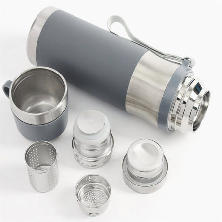 굿픽몰 스텐 보온병 1L 1리터보틀 핸들텀블러 차텀블러