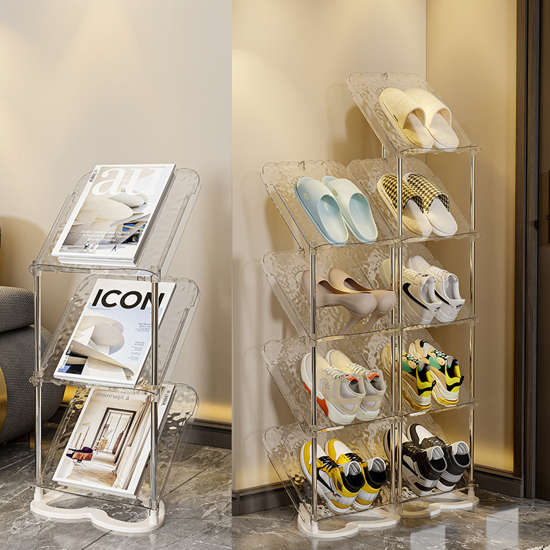 좁은현관 슬림 미니 신발장 원룸 틈새 수납 오픈형 슈즈렉 선반