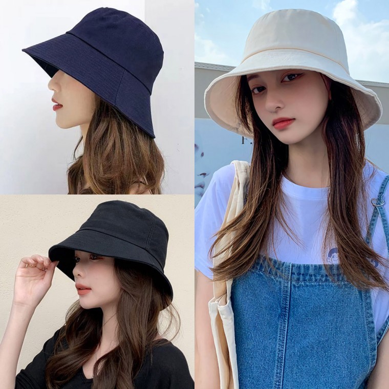 데일리버킷햇/버킷햇/봄여름 모자/바캉스모자/자외선차단/벙거지모자/데일리모자 - 상품 이미지
