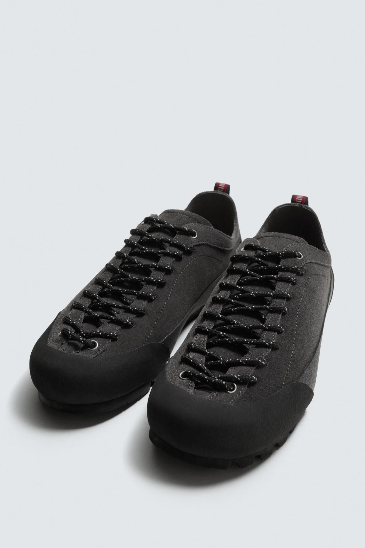 자라 스웨이드 비브람솔 스니커즈 X 아론 레빈 2272/720 GREY - 상세 이미지 5