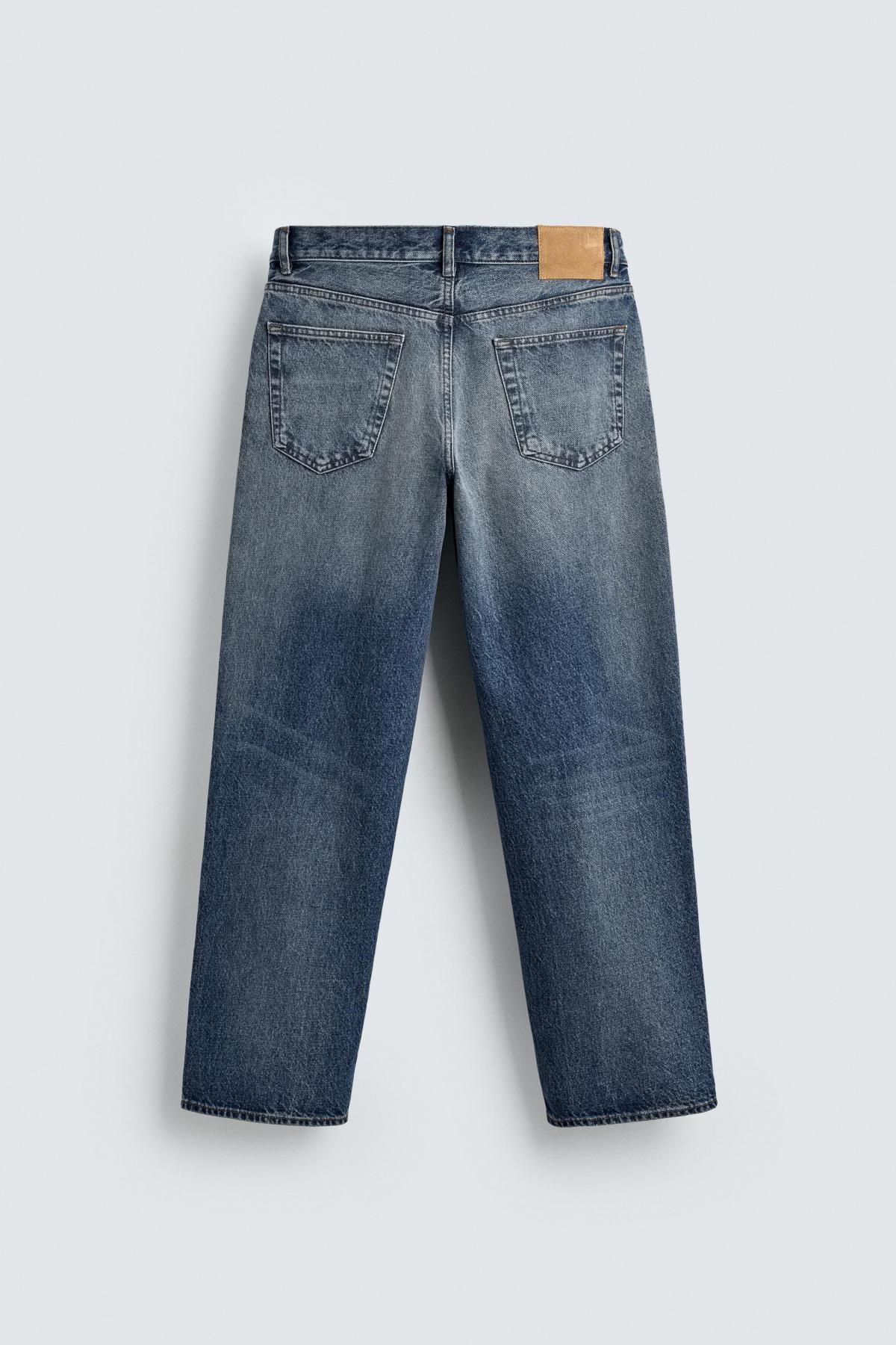 자라 릴렉스 스트레이트핏 진 X 아론 레빈 3991/491 MID-BLUE 이미지 8