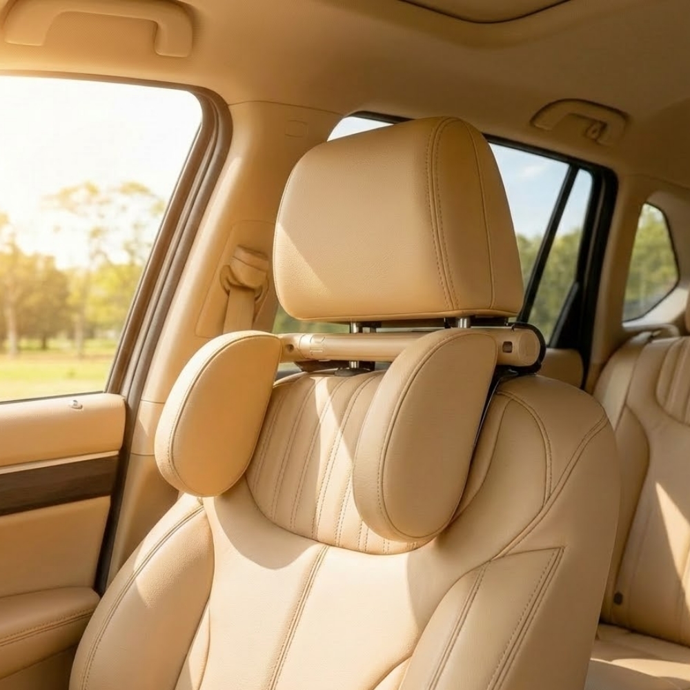 차량헤드레스트목쿠션 쏘렌토차량용목쿠션 bmw 카니발차량목베개 제네시스차량목받침 벤츠헤드머리 이미지 7