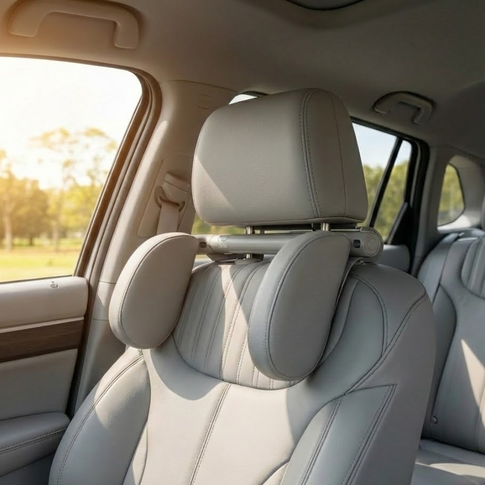 차량헤드레스트목쿠션 쏘렌토차량용목쿠션 bmw 카니발차량목베개 제네시스차량목받침 벤츠헤드머리 이미지 6