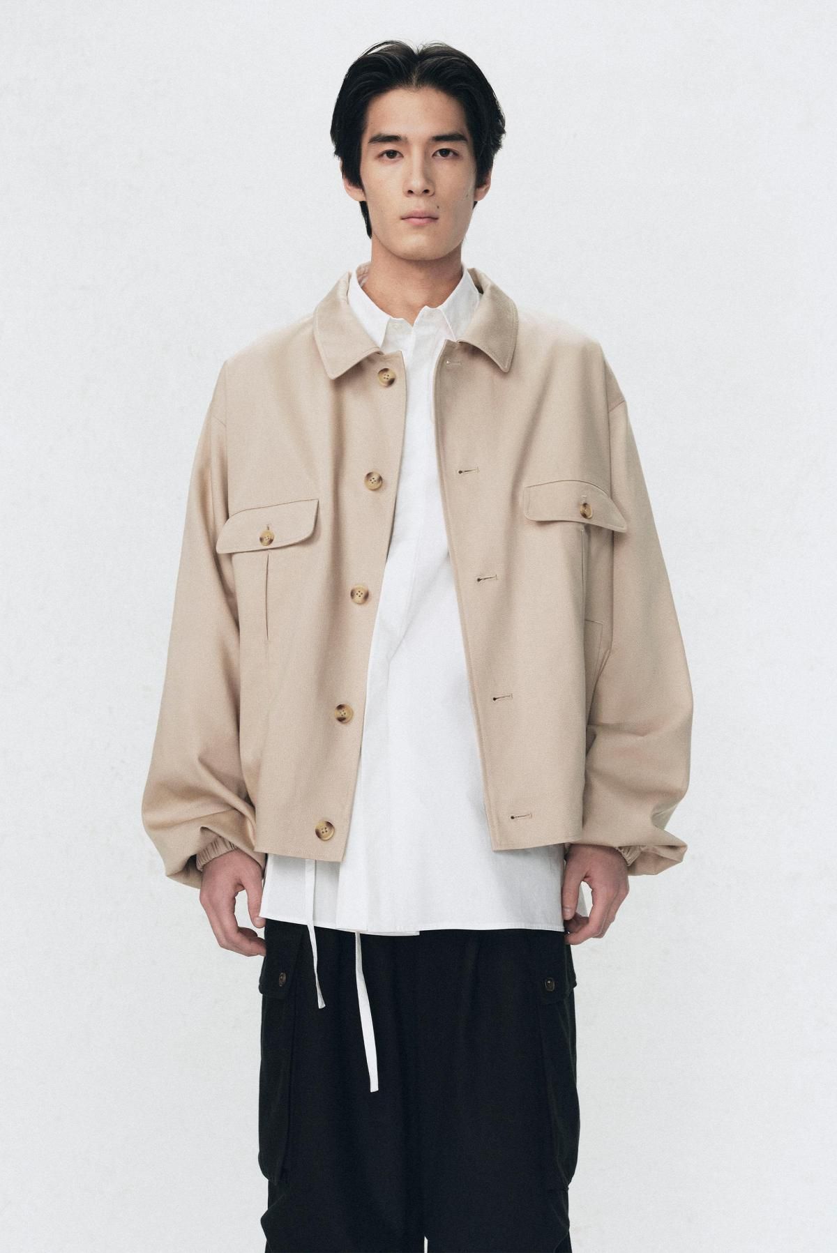 자라 릴랙스핏 포켓 재킷 X 소시오츠키 7380/654 BEIGE - 상세 이미지 3