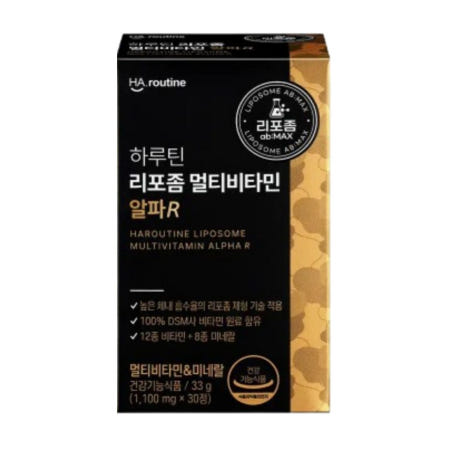 하루틴 리포좀 멀티비타민 알파 리포솜 공법 남성 여성 종합비타민 30정
