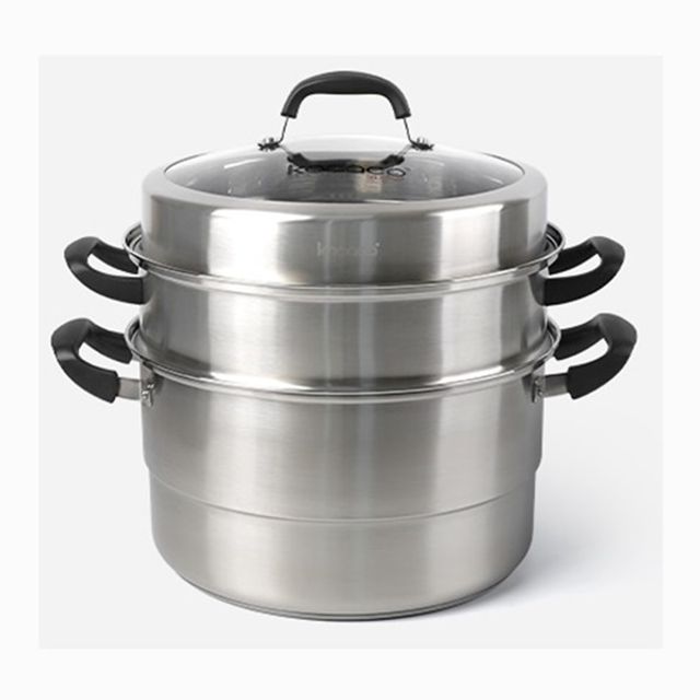 코카코 IH 2단찜기 스텐 찜통 32cm - 메인 이미지