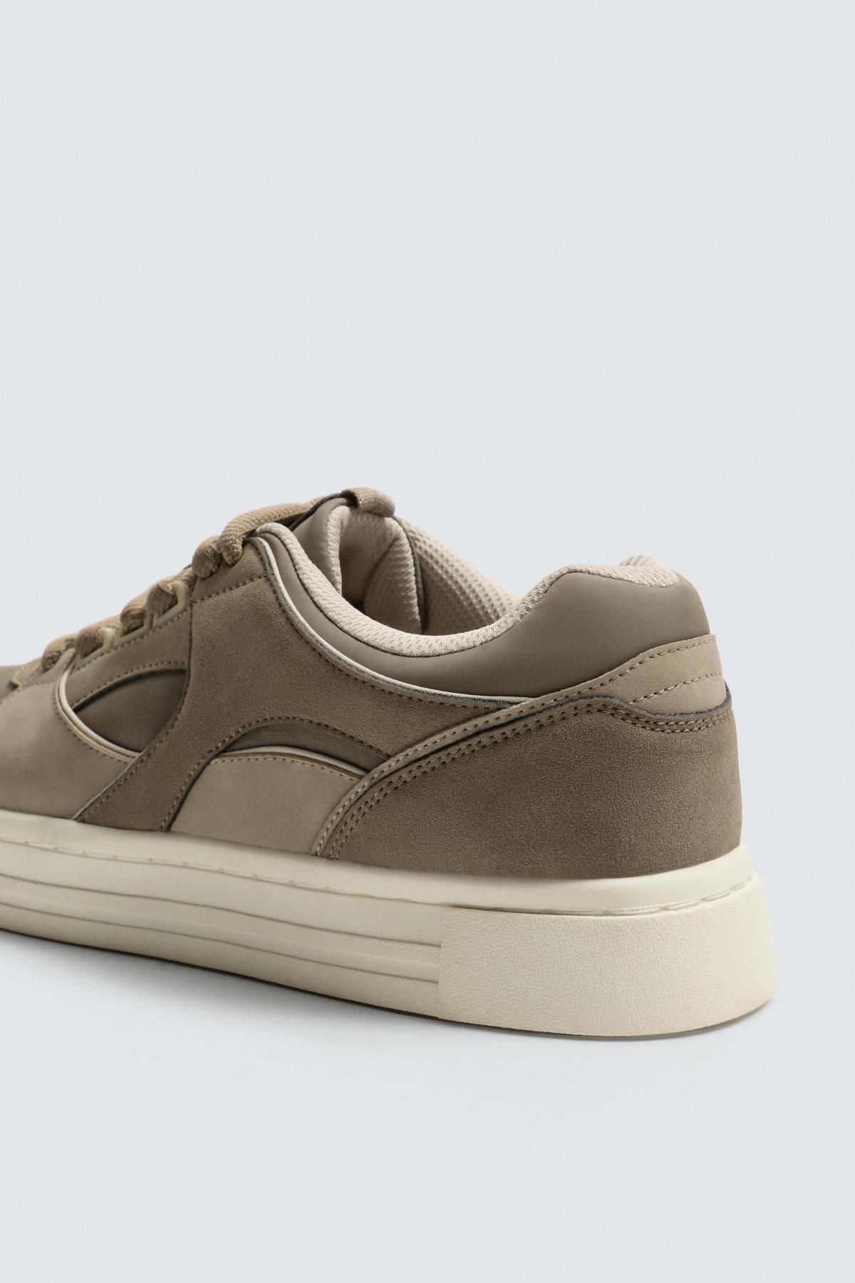 자라 레트로 청키 스니커즈 2259/720 TAUPE GREY 이미지 6