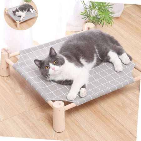 원목 고양이 해먹 침대 쇼파 캠핑 쿨매트(특가)