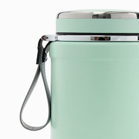 굿픽몰 스텐 보온병 600ml 보온텀블러 핸들텀블러 등산보온병