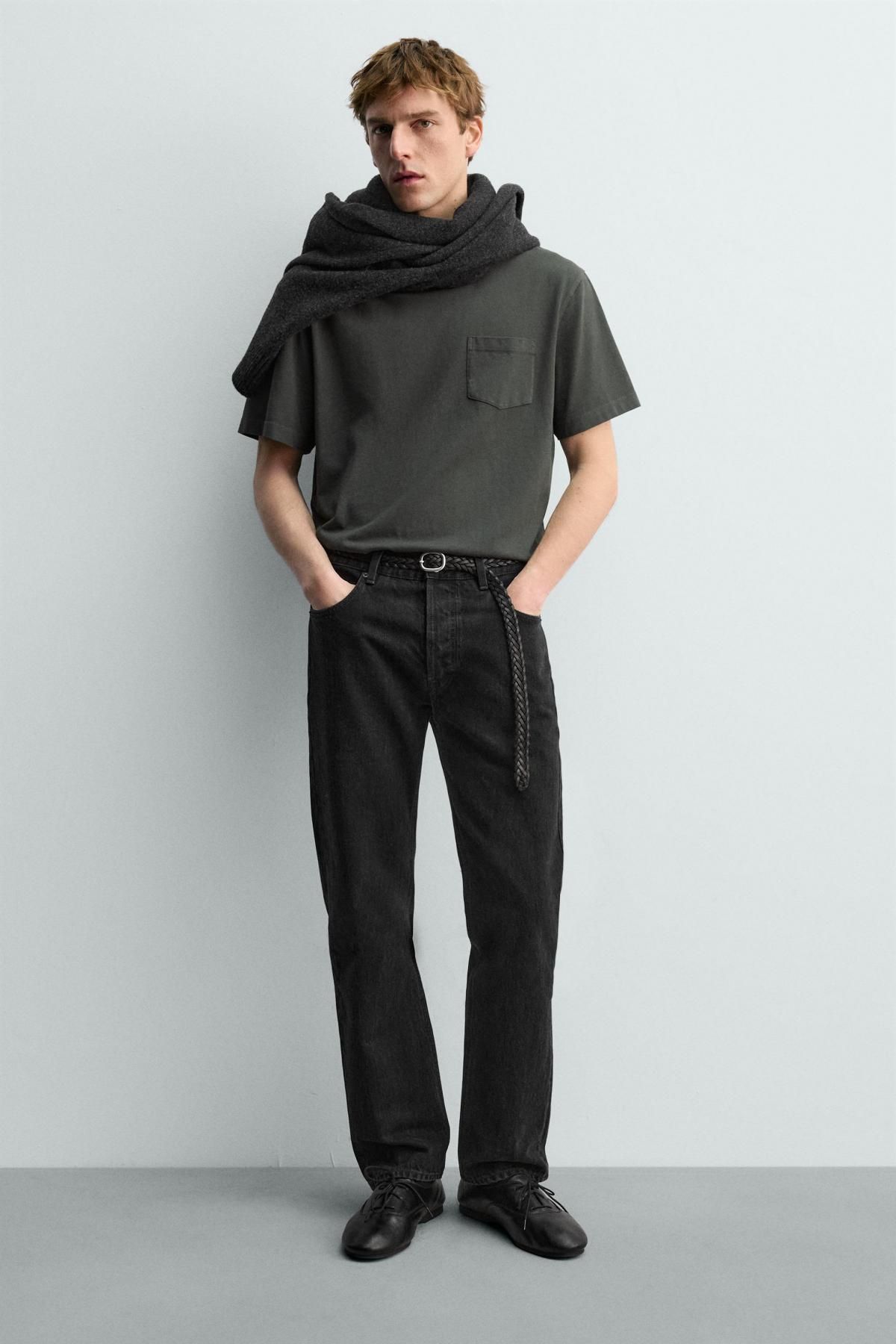 자라 비브람솔 레더 슈즈 X 아론 레빈 2478/720 BLACK - 상세 이미지 3