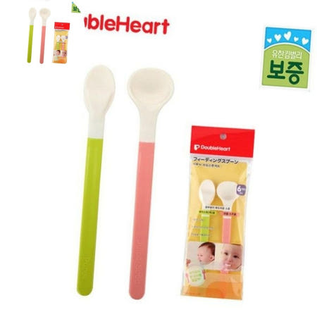 일본피죤 더블하트 이유식 피딩스푼세트(6개월부터)