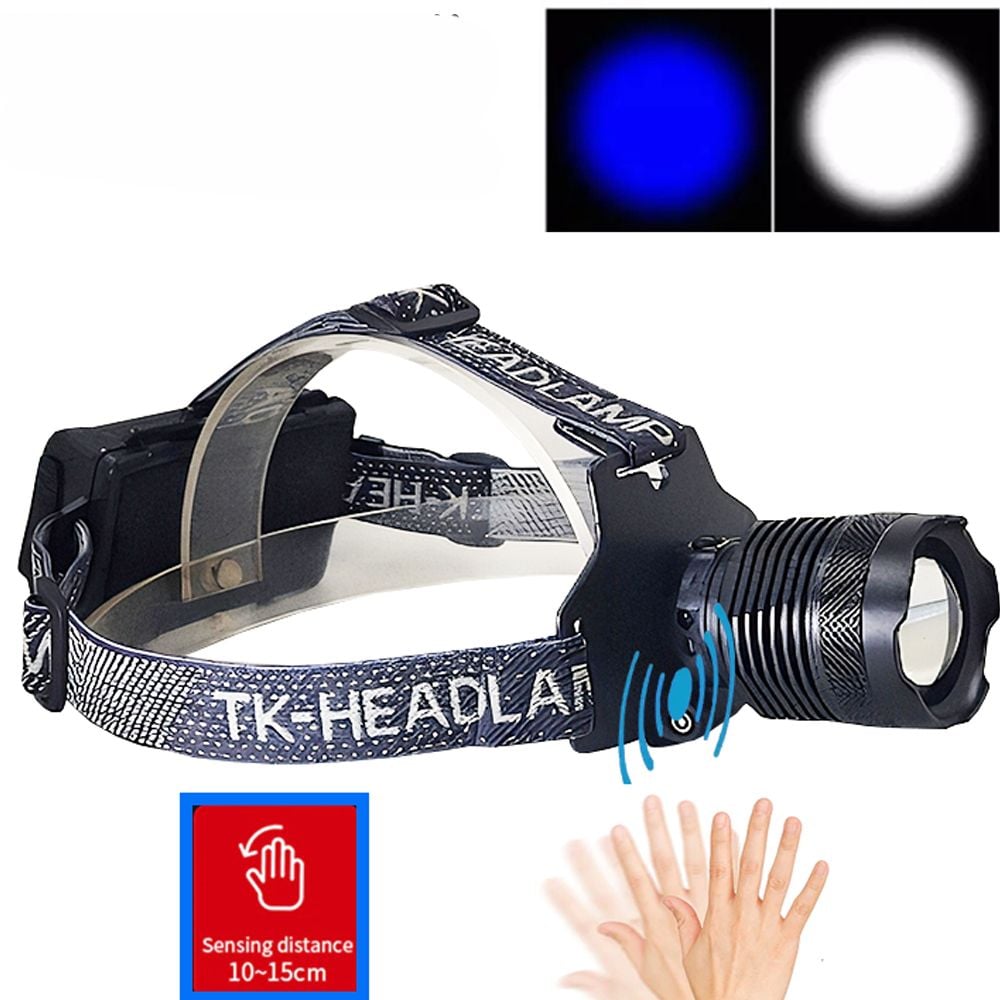 LED 충전식 줌 랜턴 헤드랜턴 최강밝기 - 상품 이미지