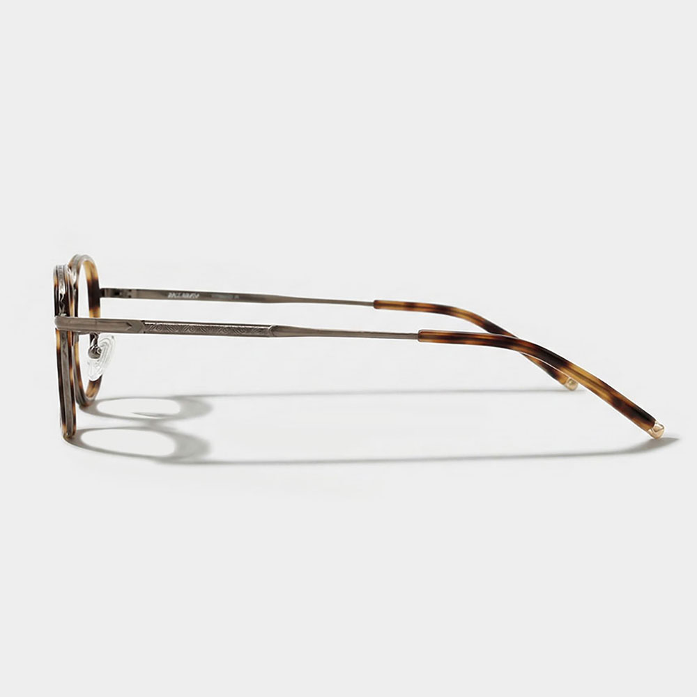 아키하루 1005 긱시크 티타늄 호피 뿔테안경 블루라이트차단 남자 여자 시력보호 패션 안경