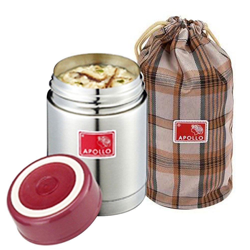 아폴로 죽통351(370ml)보온도시락 스텐죽통 휴대용 - 상품 이미지