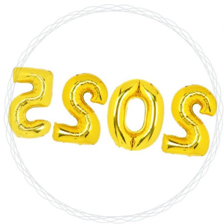 신년 숫자 은박 풍선 골드 파티 장식 이벤트 행사 기념일 축하 용품 홈파티 카페 매장 인테리어 데코 셀프 포토존 연말연시 새해맞이