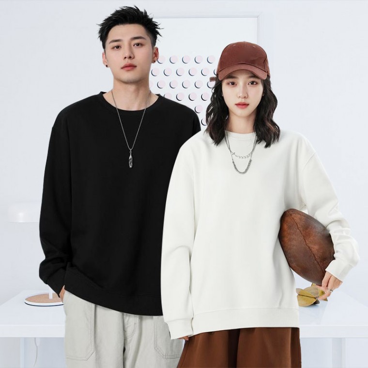 남여공용 맨투맨 커플티 데일리 여행복 일상복 - 메인 이미지