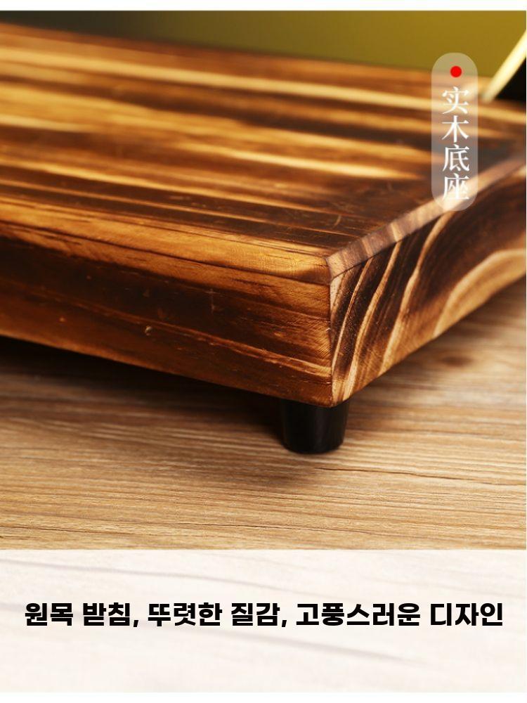 일본 마네키네코 복고양이 장식품 이자카야 조명 인테리어 5인치 고양이 악수+행운 - 상세 이미지 5