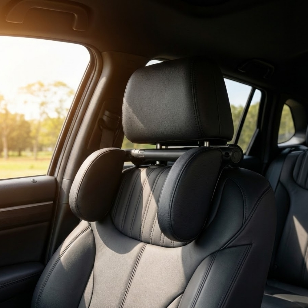 차량헤드레스트목쿠션 쏘렌토차량용목쿠션 bmw 카니발차량목베개 제네시스차량목받침 벤츠헤드머리 이미지 8